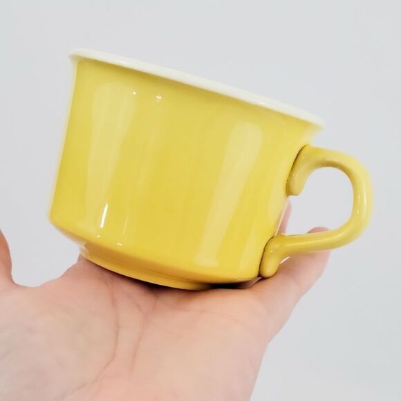 VINTAGE ✨️ Yellow Mugs (4) - Picture 2 of 5